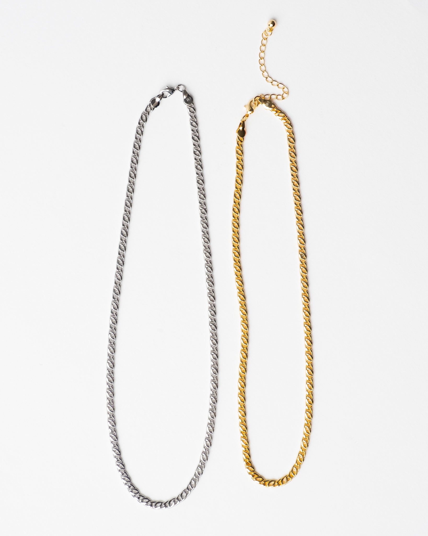 18K Plated Portia Chain Necklace