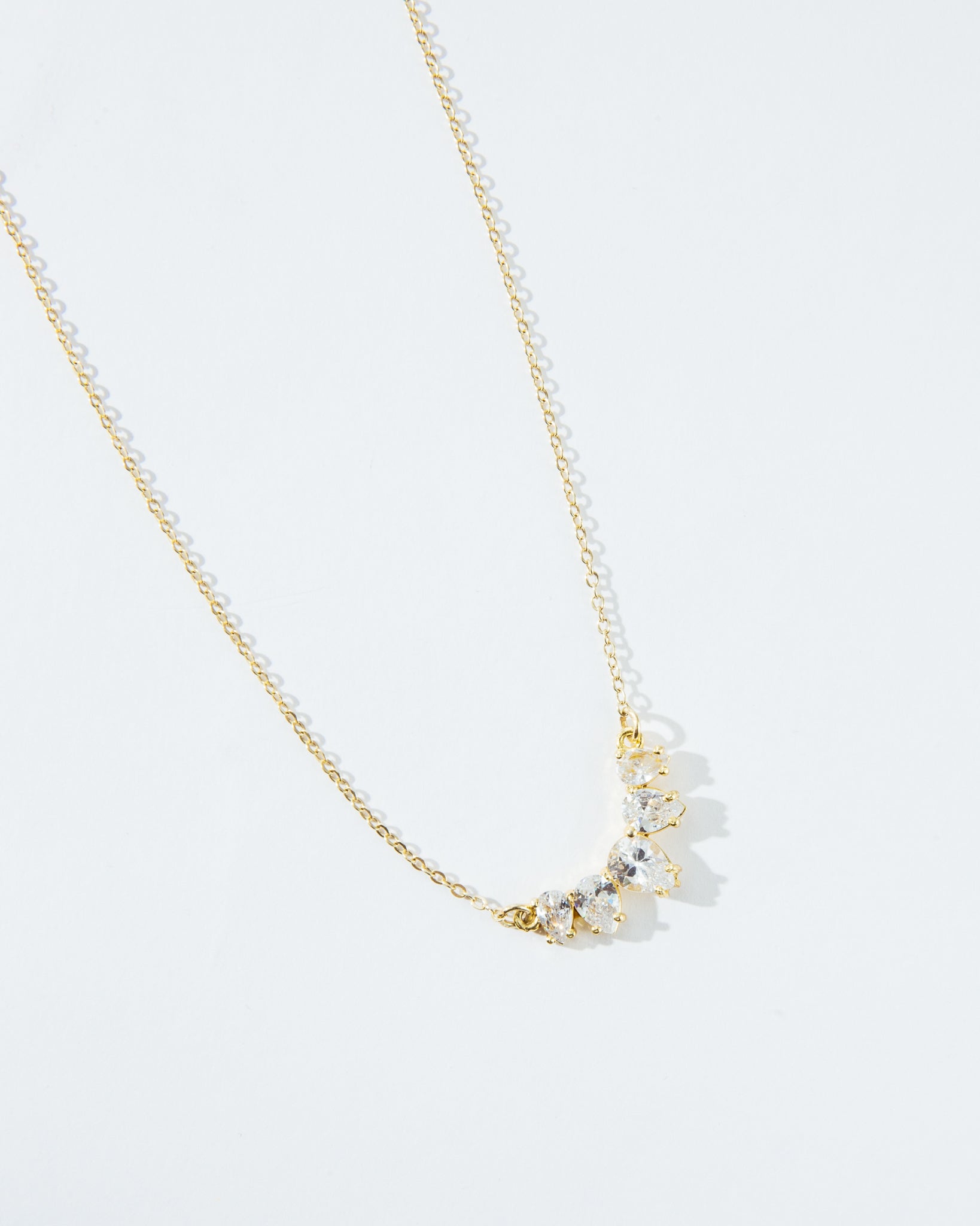 14K Plated Crown Necklace