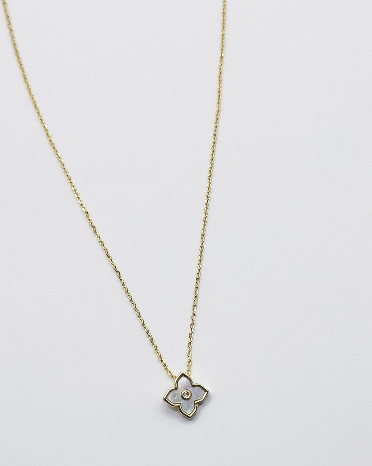 18K Plated Bam Necklace