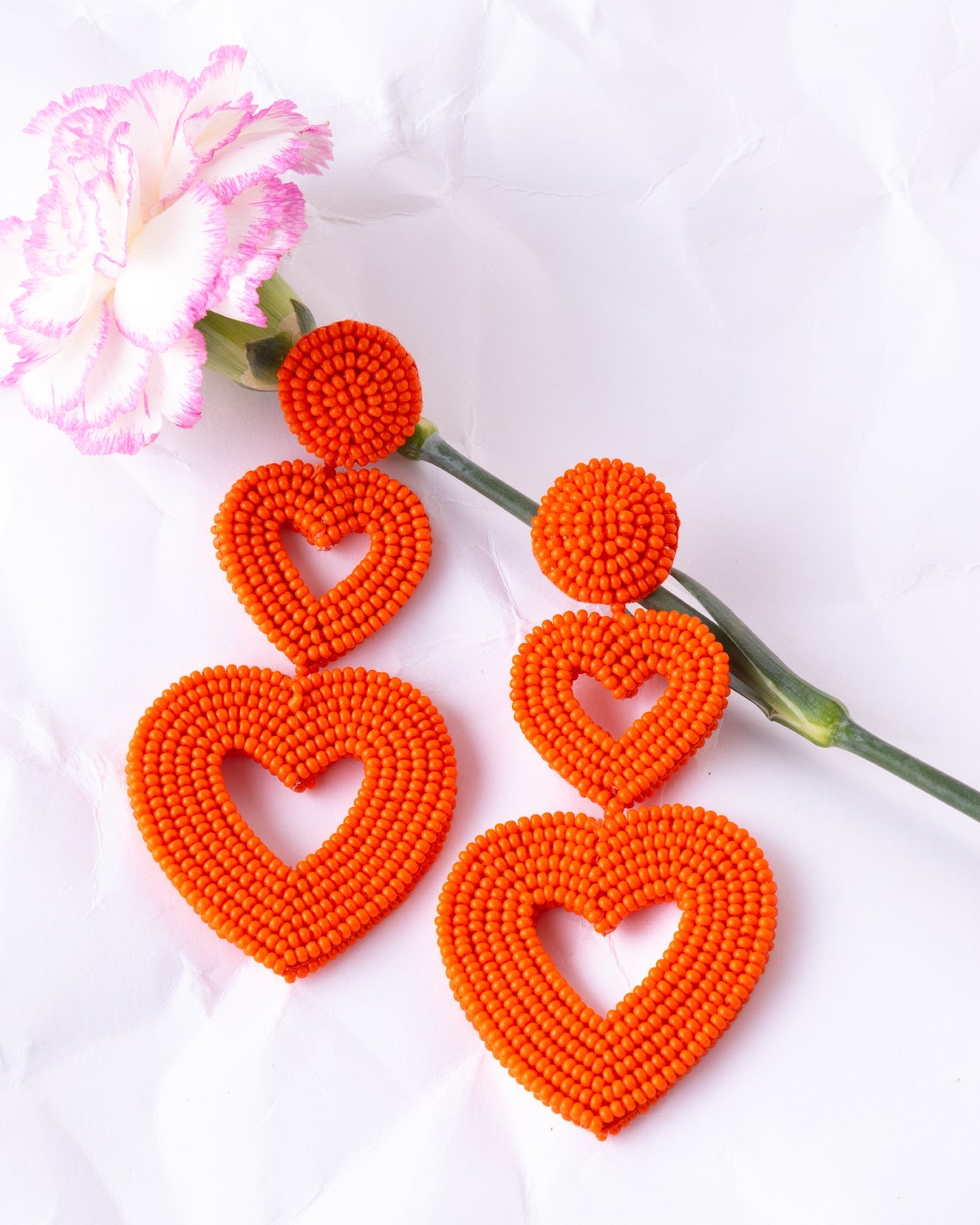 Double The Love Earrings
