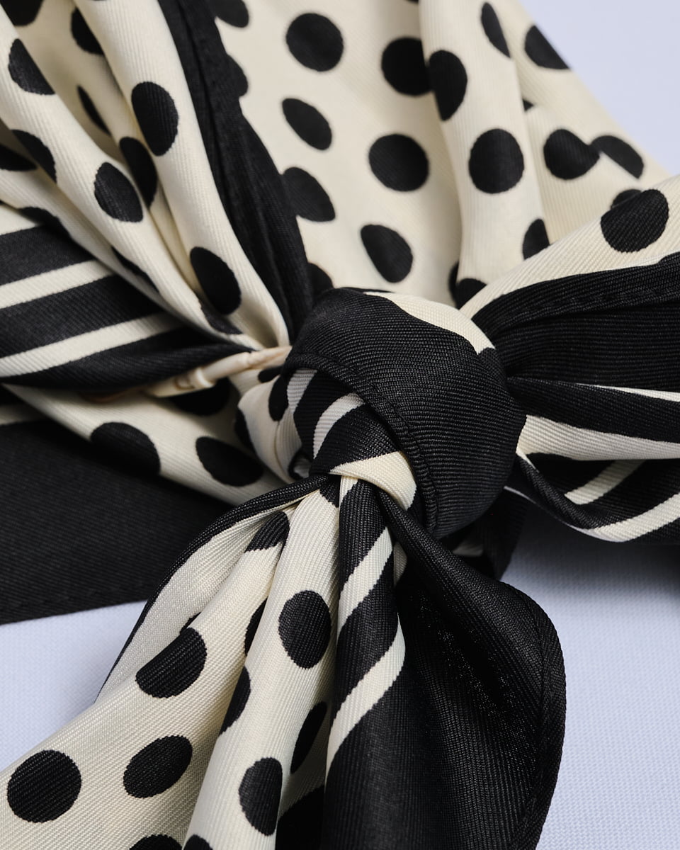 Polka Dot Scarf