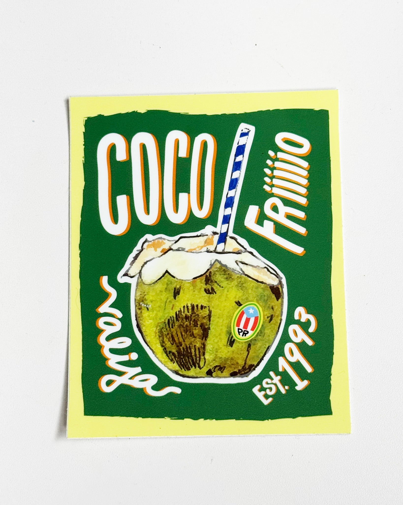 Coco Frío Sticker