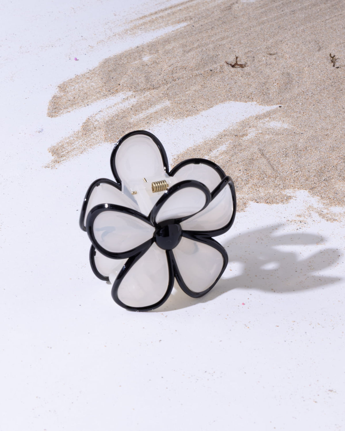 Floral Claw Clip