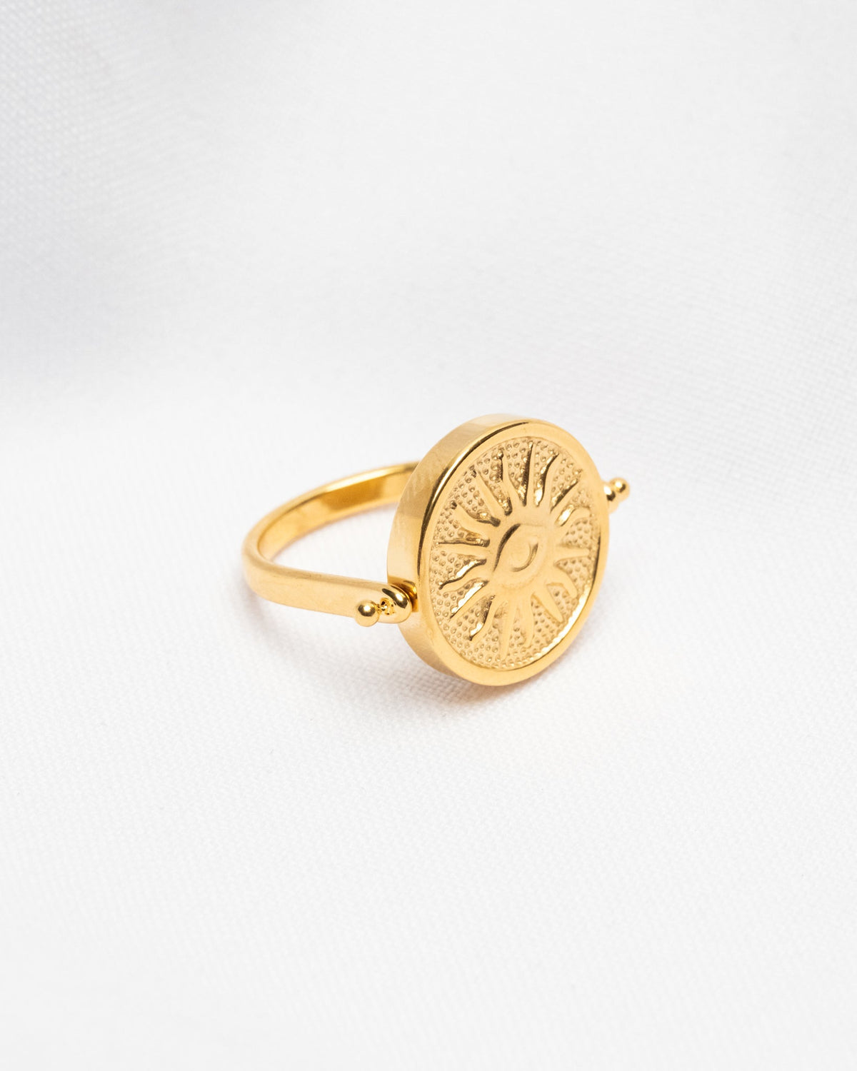 16K Plated Chloe Ring