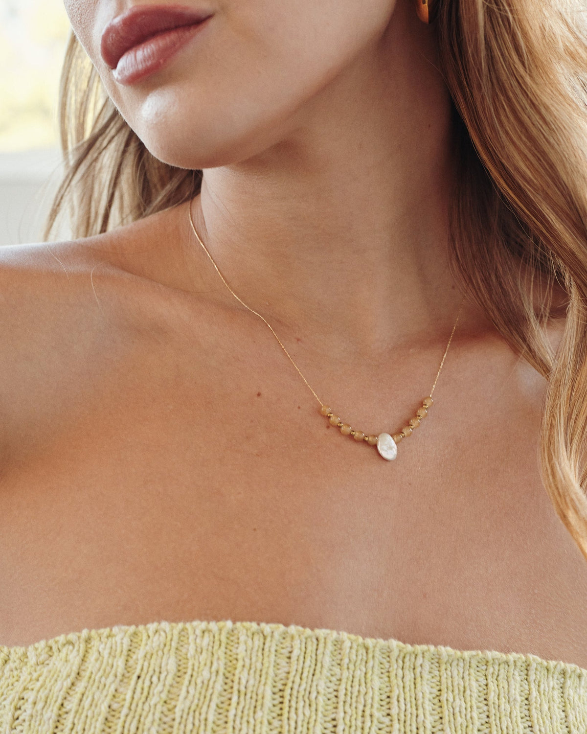 16K Plated Violeta Necklace