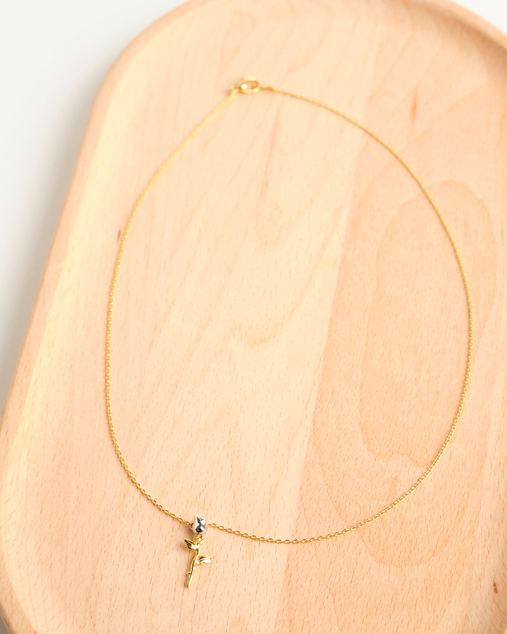 16K Plated Belle Necklace