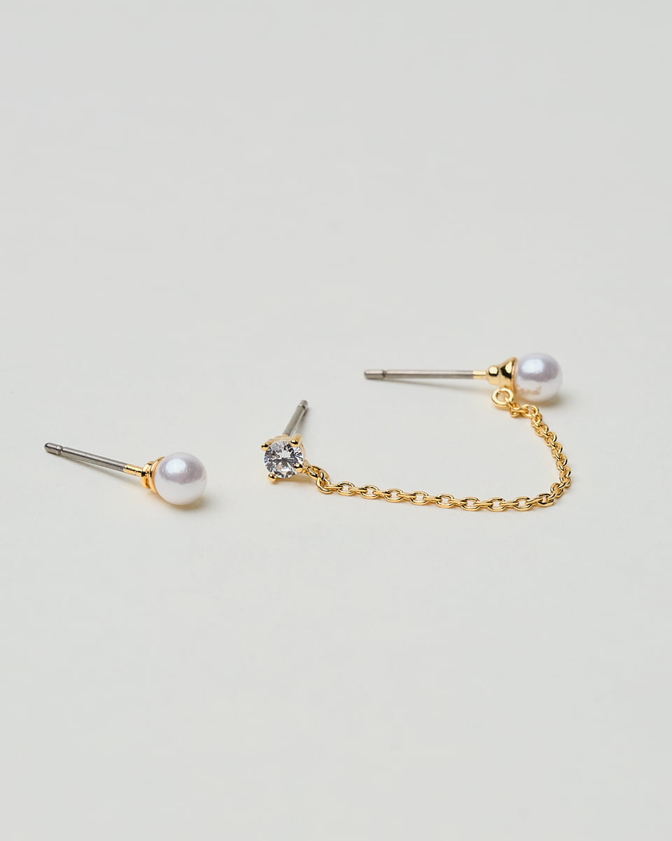 16K Plated Zella Earrings