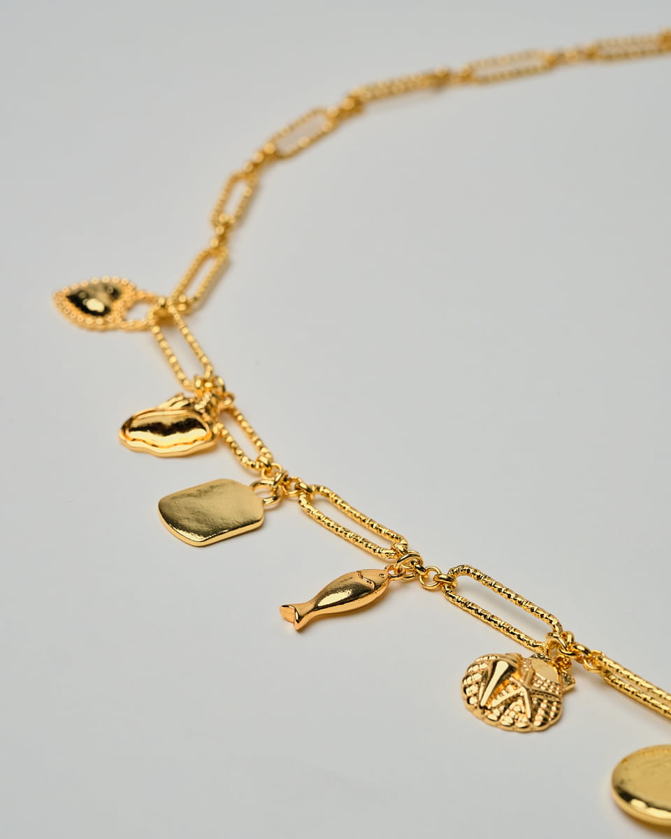 16K Plated Jana Necklace
