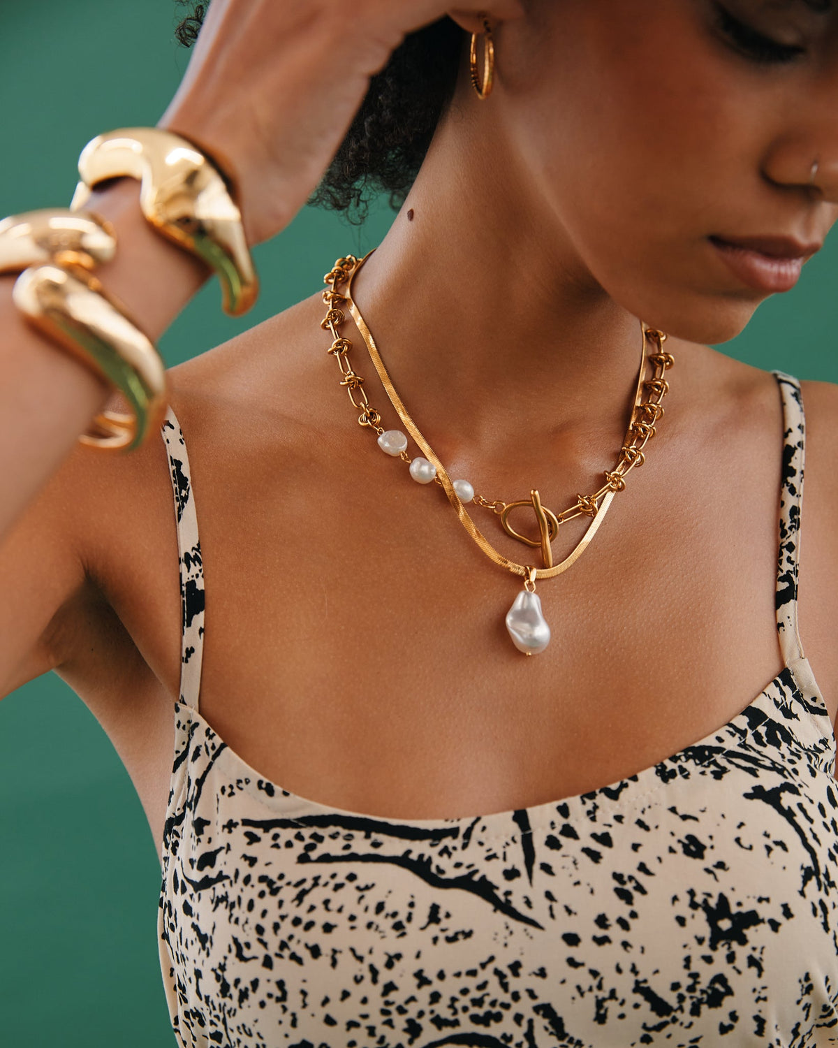 18K Plated Evie Necklace