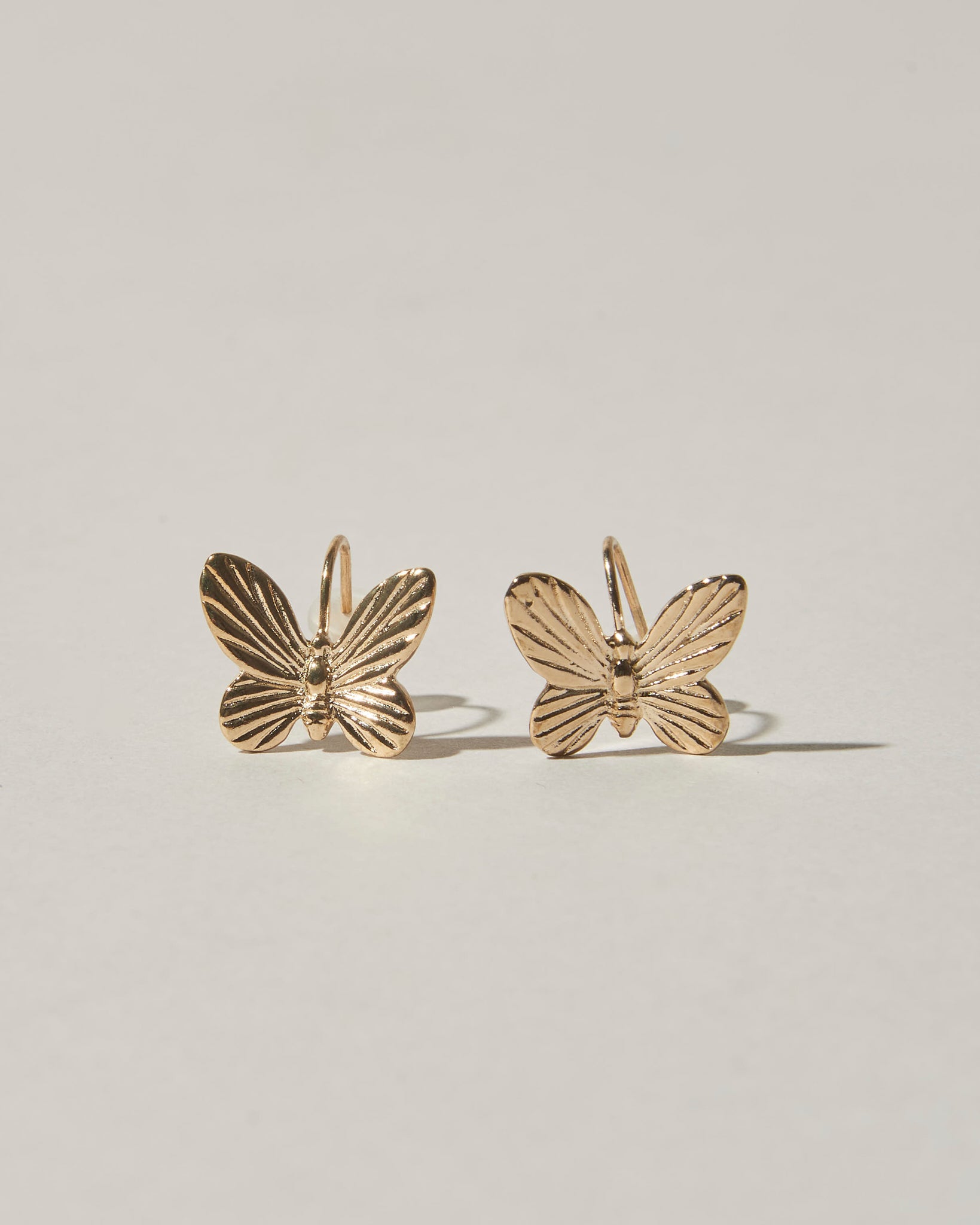 16K Plated Mariposa Earrings