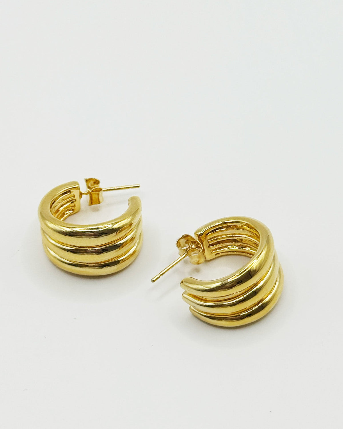18K Plated Paulin Earrings