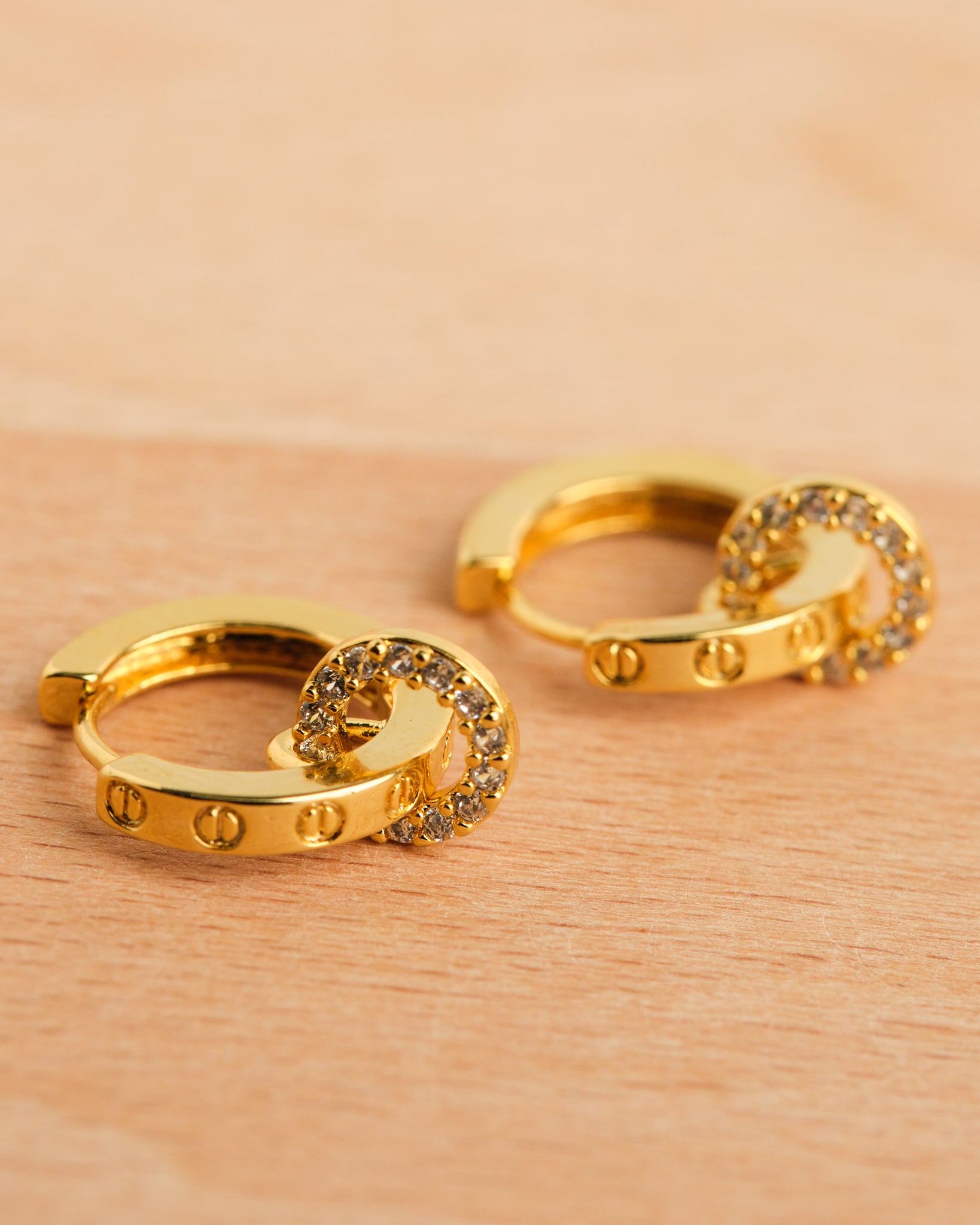 16K Plated Karla Earrings