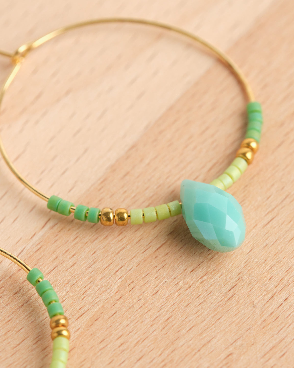 16K Plated Ferris Earrings