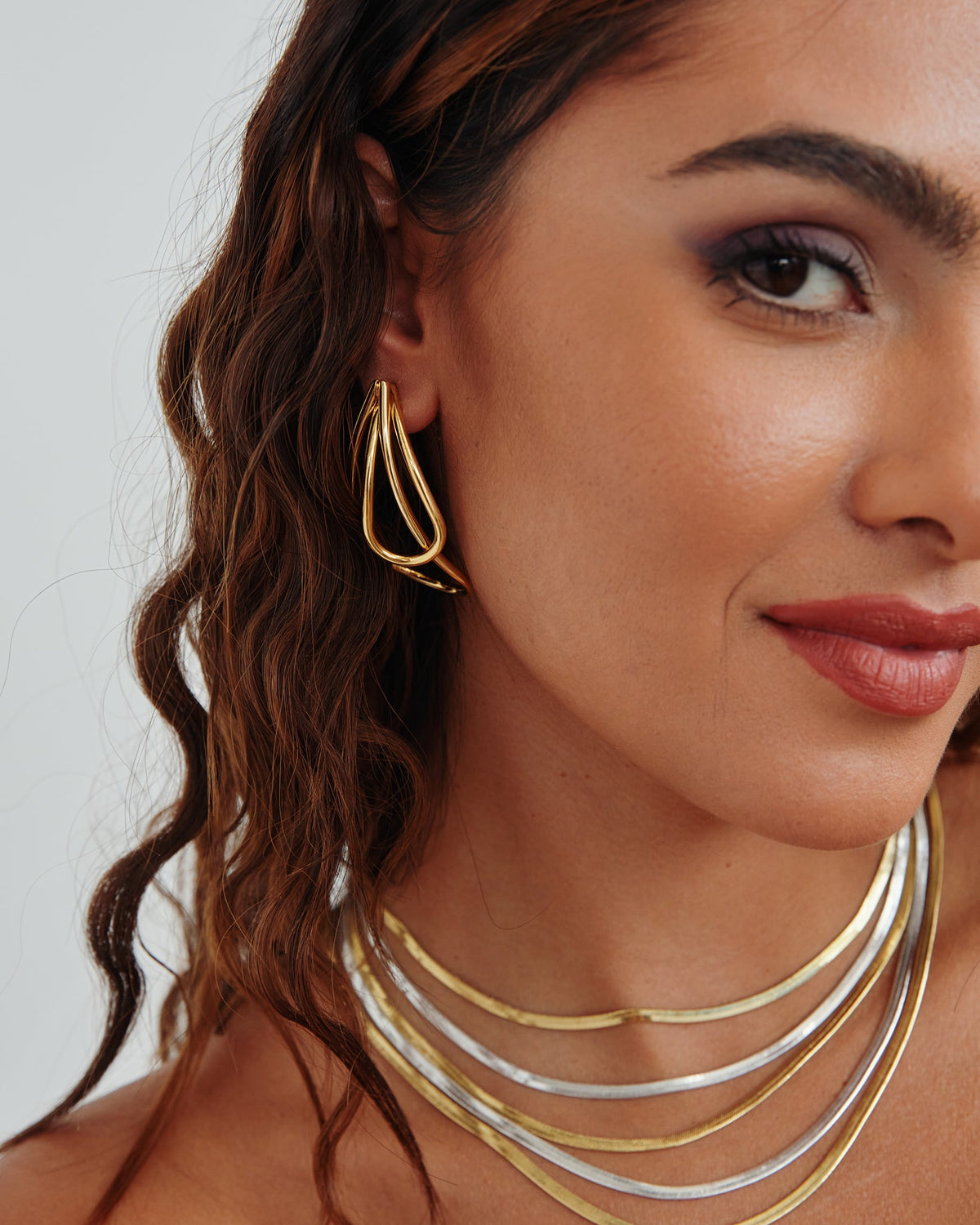 16K Plated Rosena Necklace