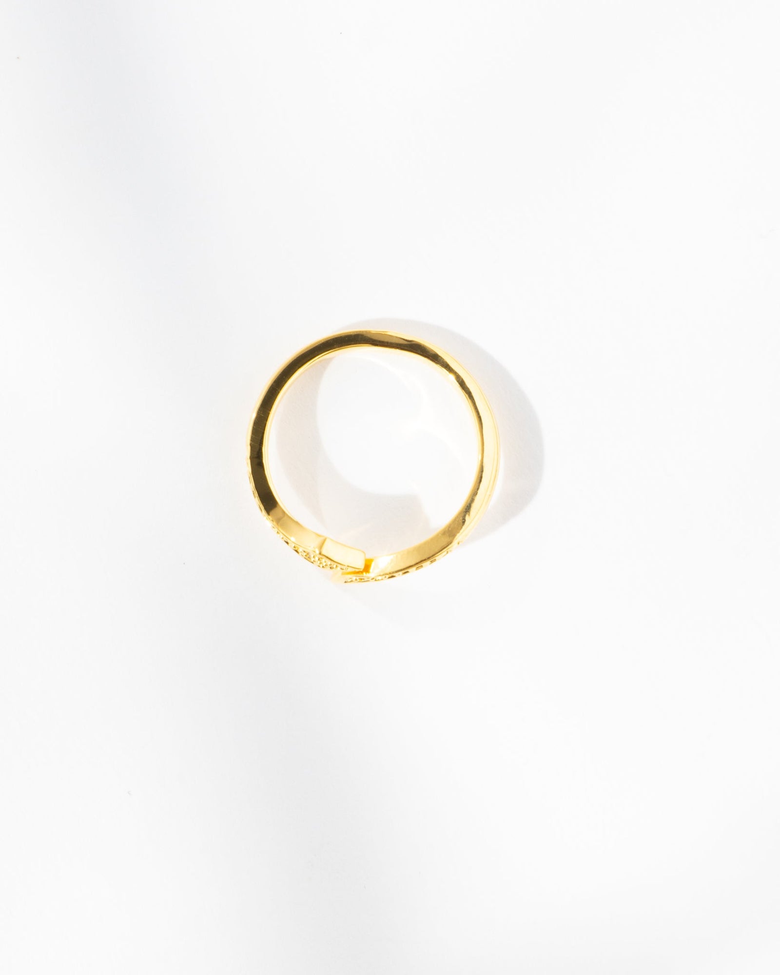 16K Plated Snake Ring