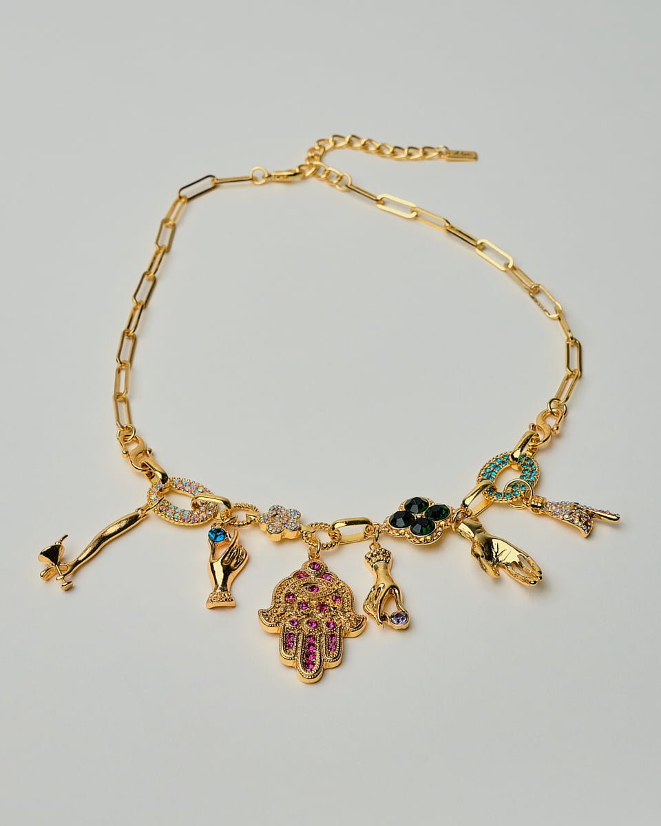 16K Plated Fortuna Necklace