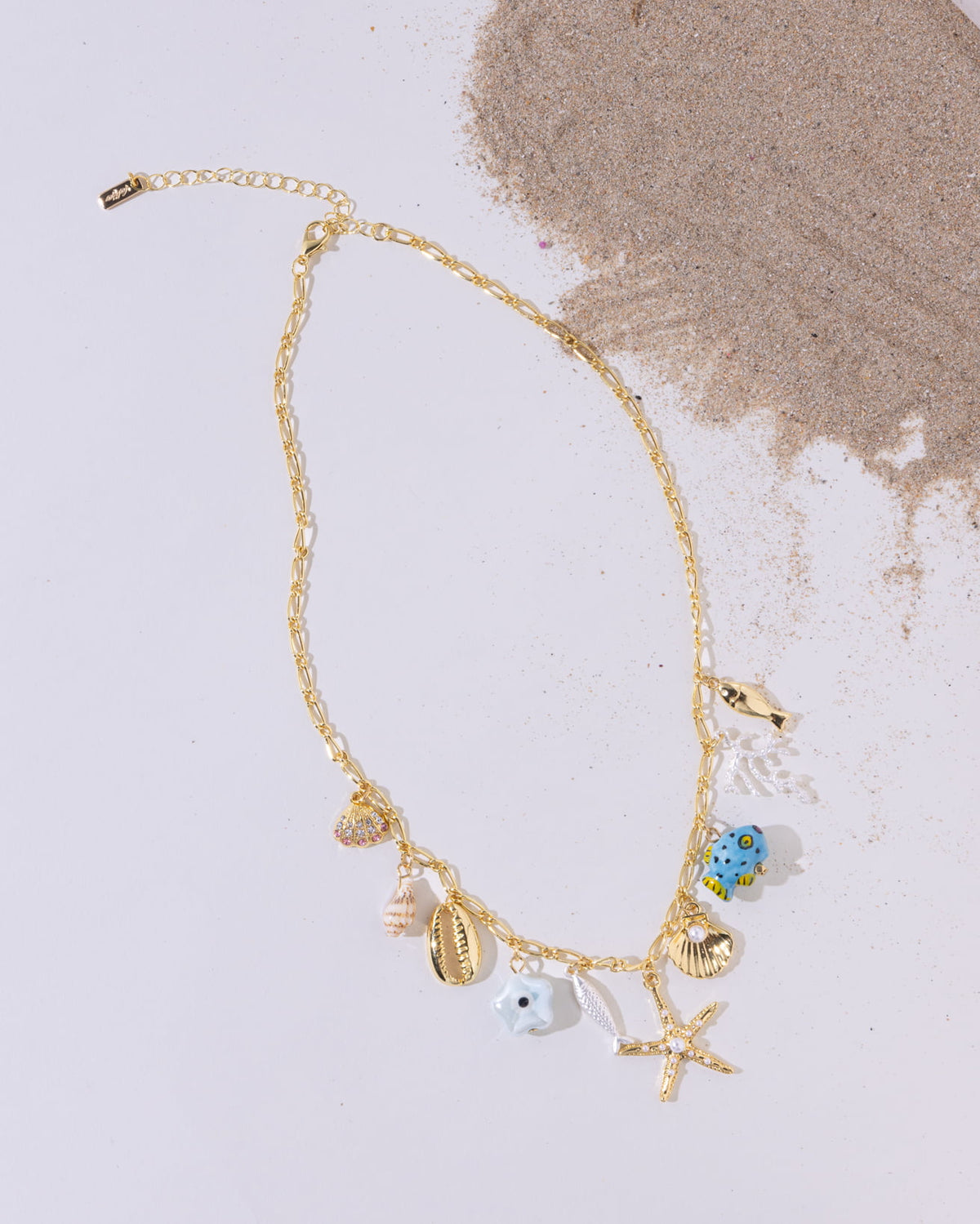16K Plated Kailua Necklace