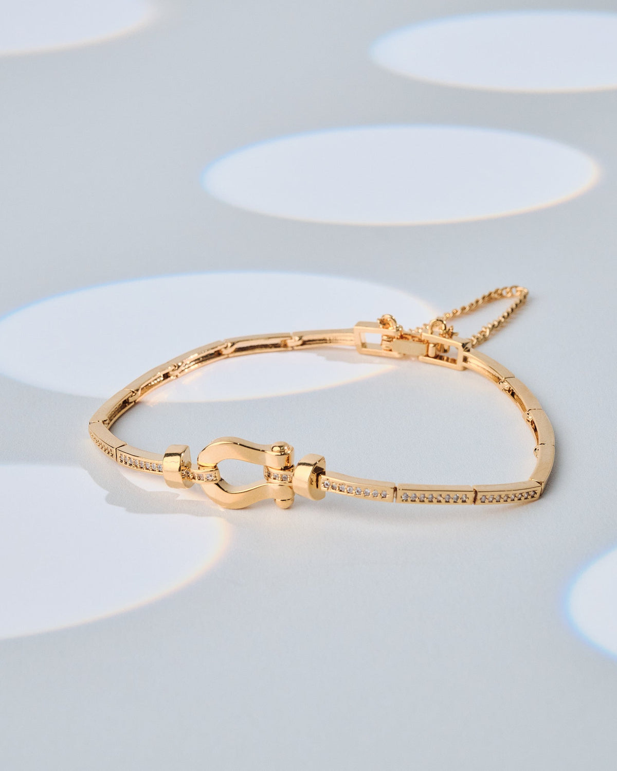18K Plated Bash Bracelet