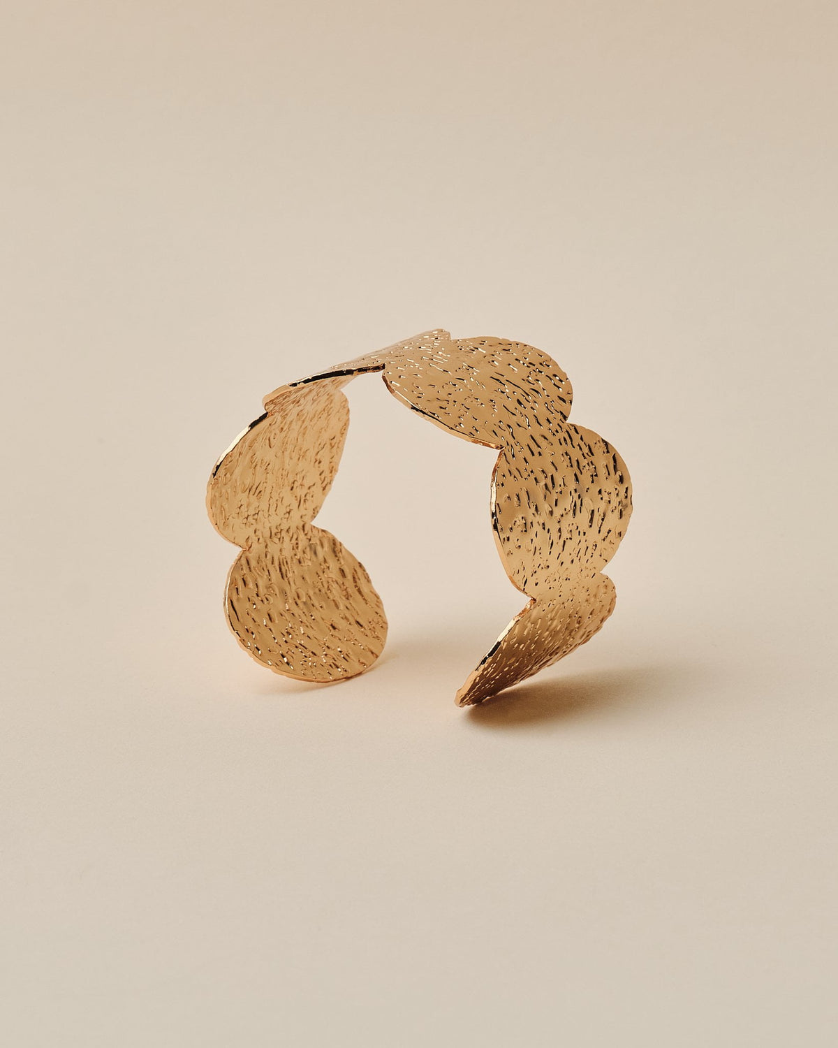 16K Plated Veria Cuff