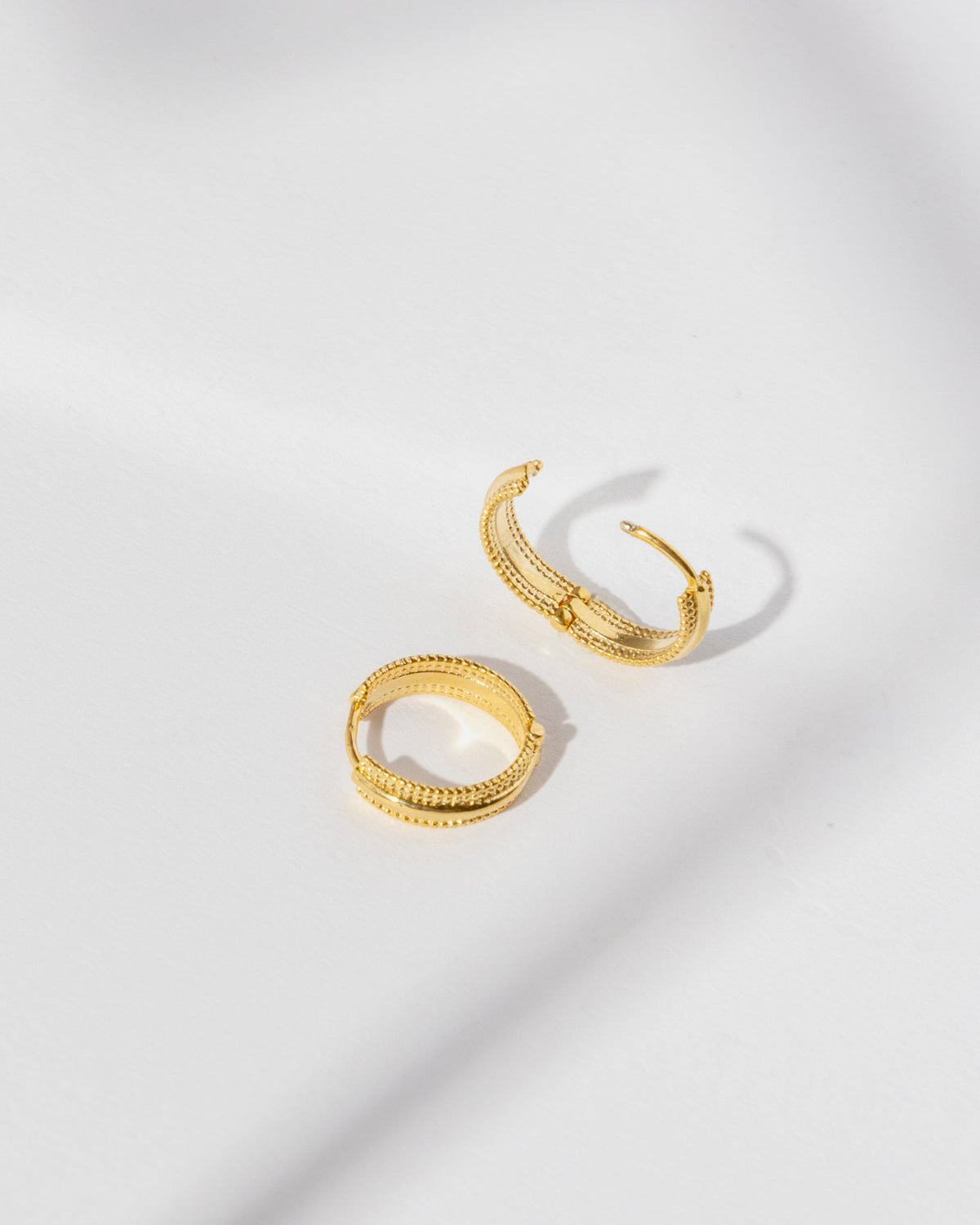 18K Plated Delyn Earrings
