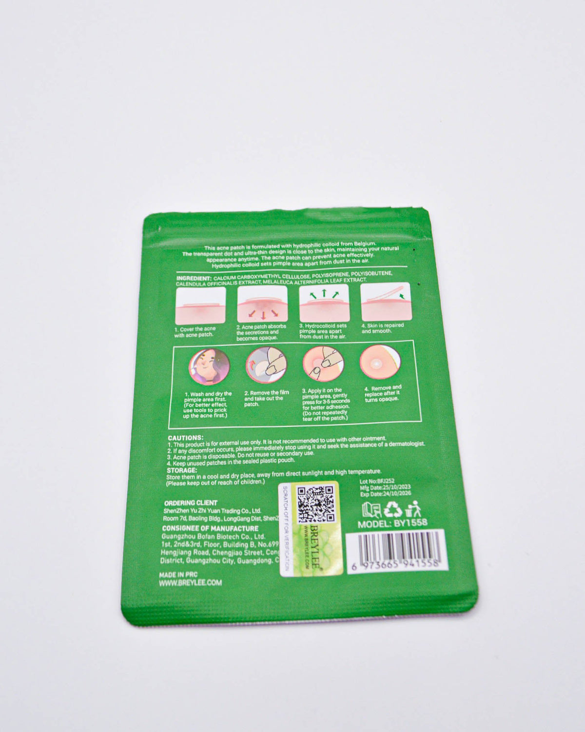 Hydrocolloid Acne Pimple Patch