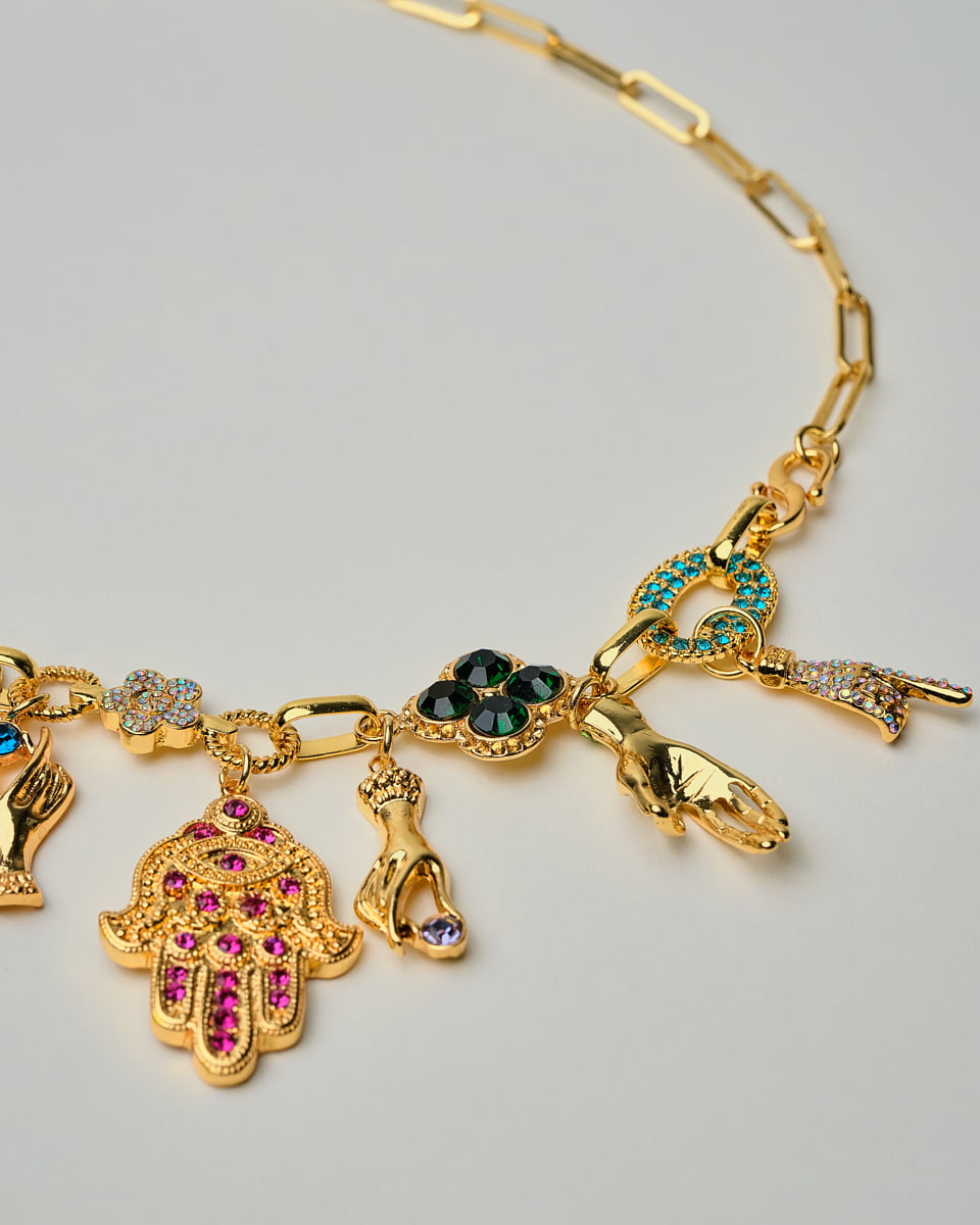 16K Plated Fortuna Necklace