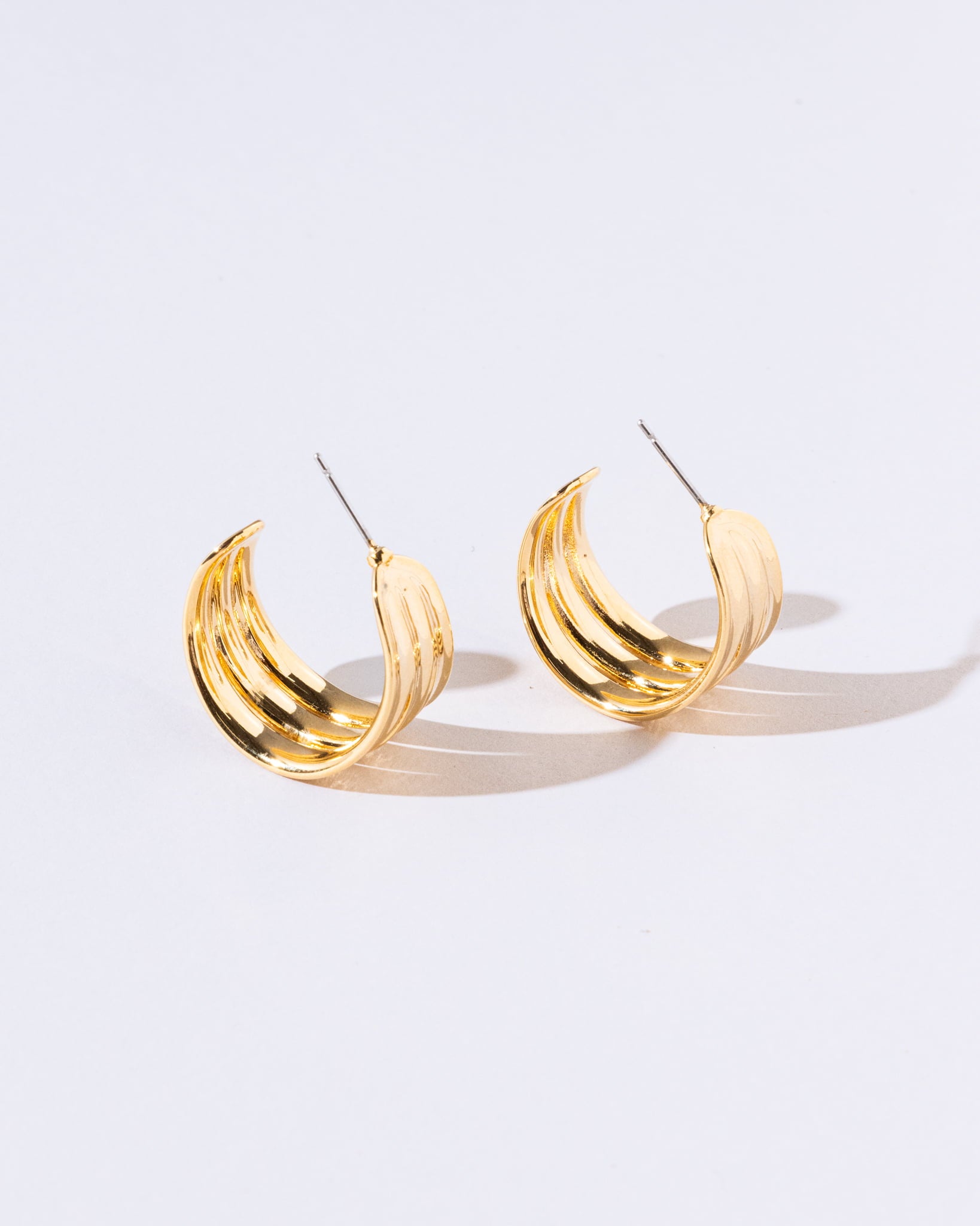 18K Plated Cerati Earrings