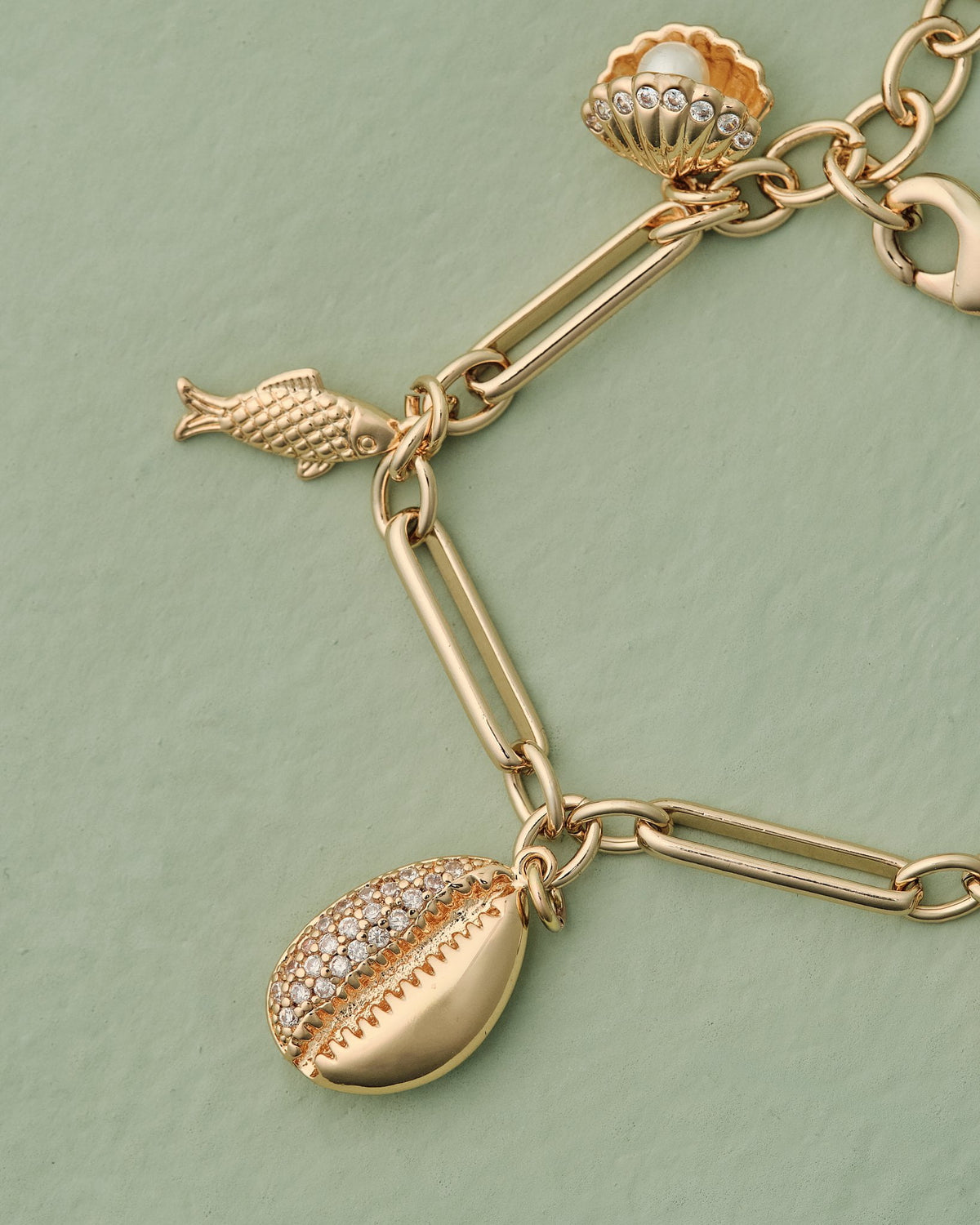 16K Plated Trinkets Bracelet