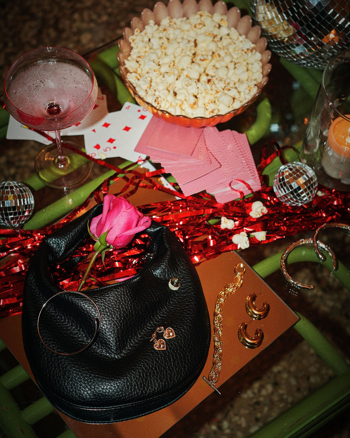 14K Plated Heart In A Knot Earrings