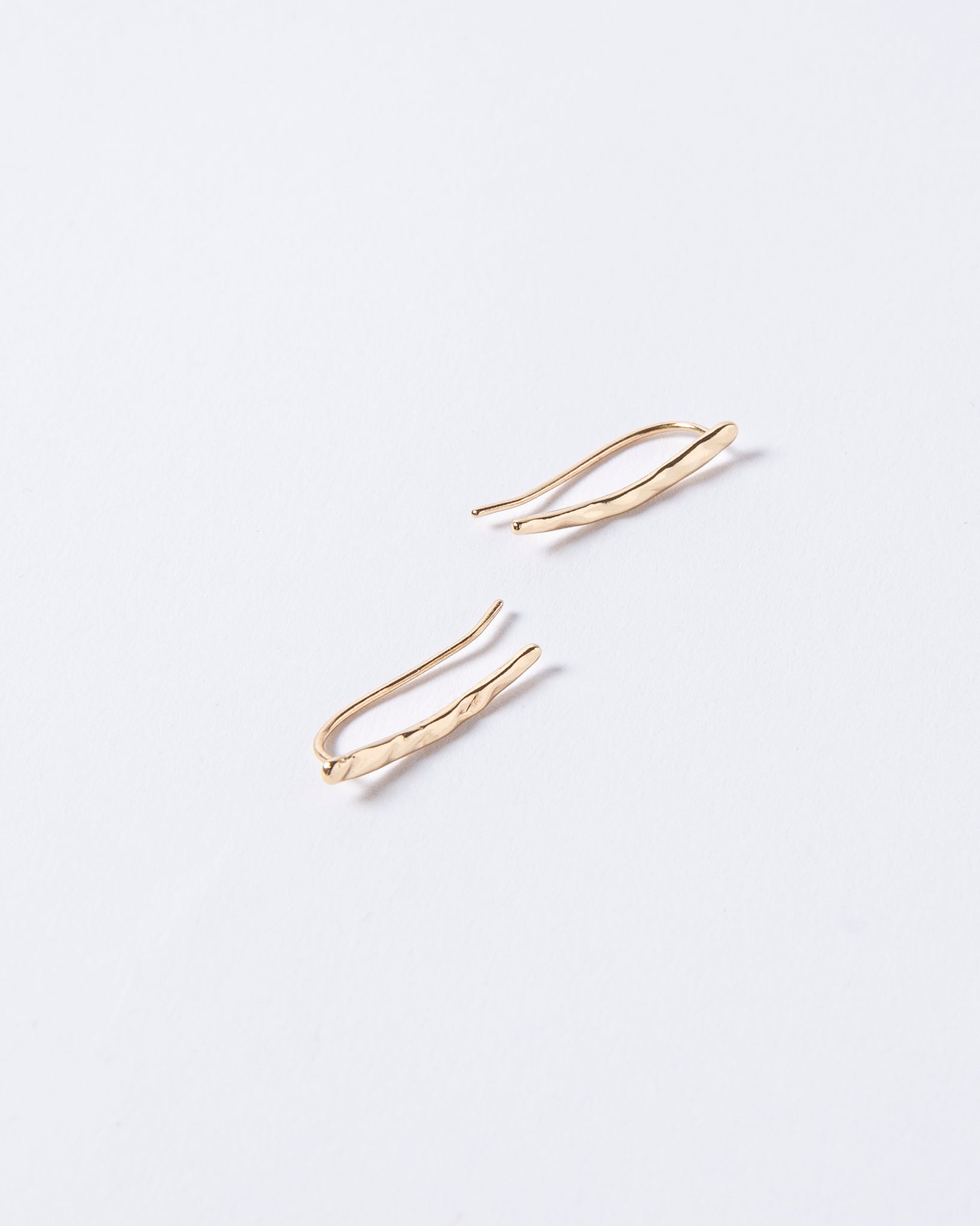 16K Plated River Earrings