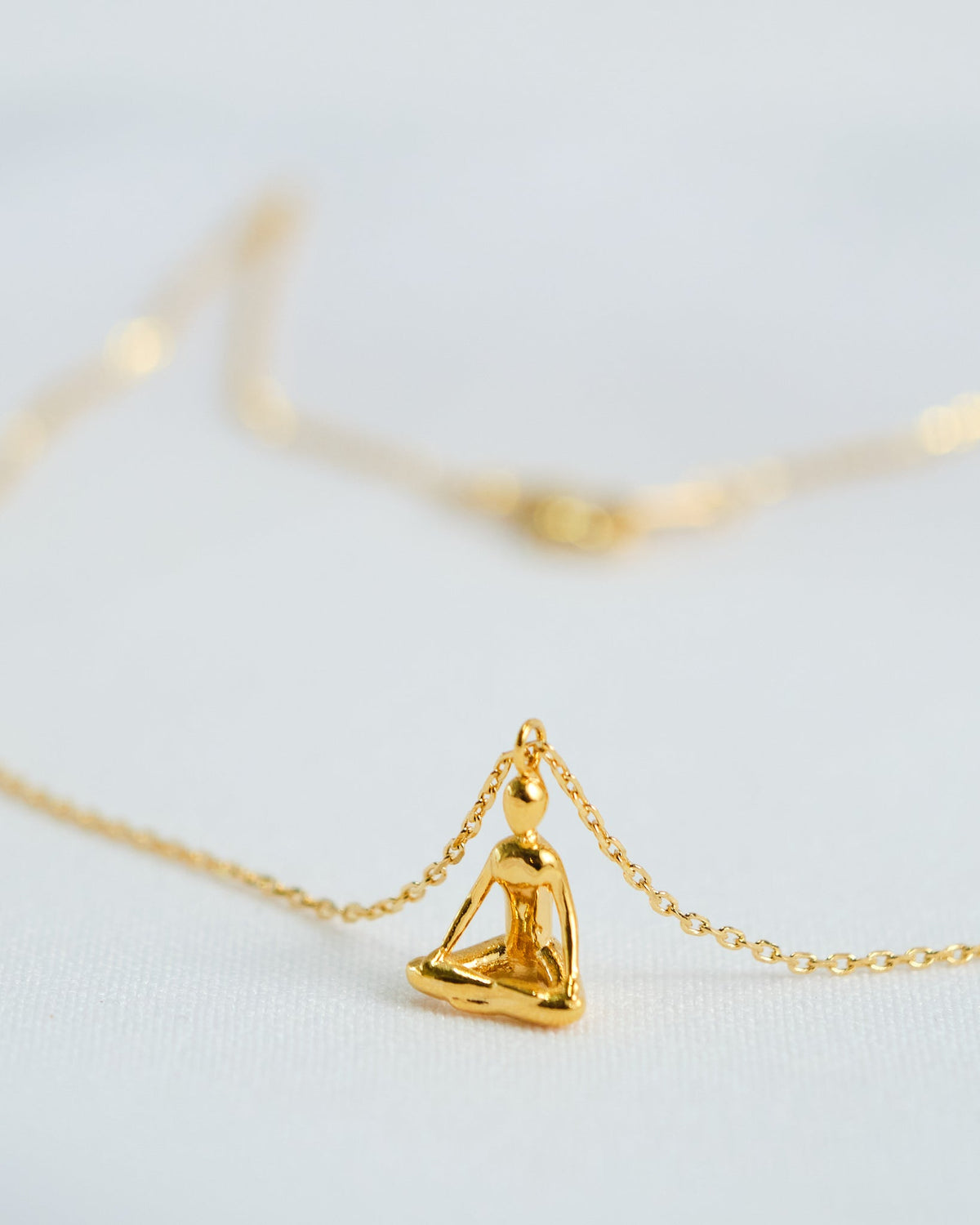 16K Plated Yoga Necklace