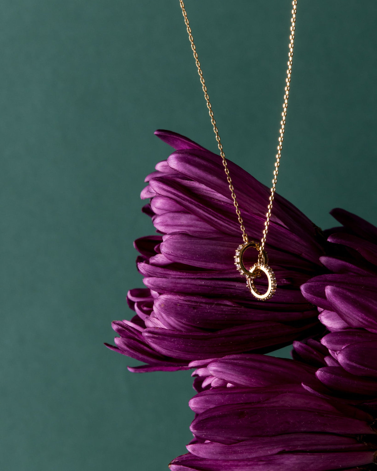 16K Plated Forever Necklace