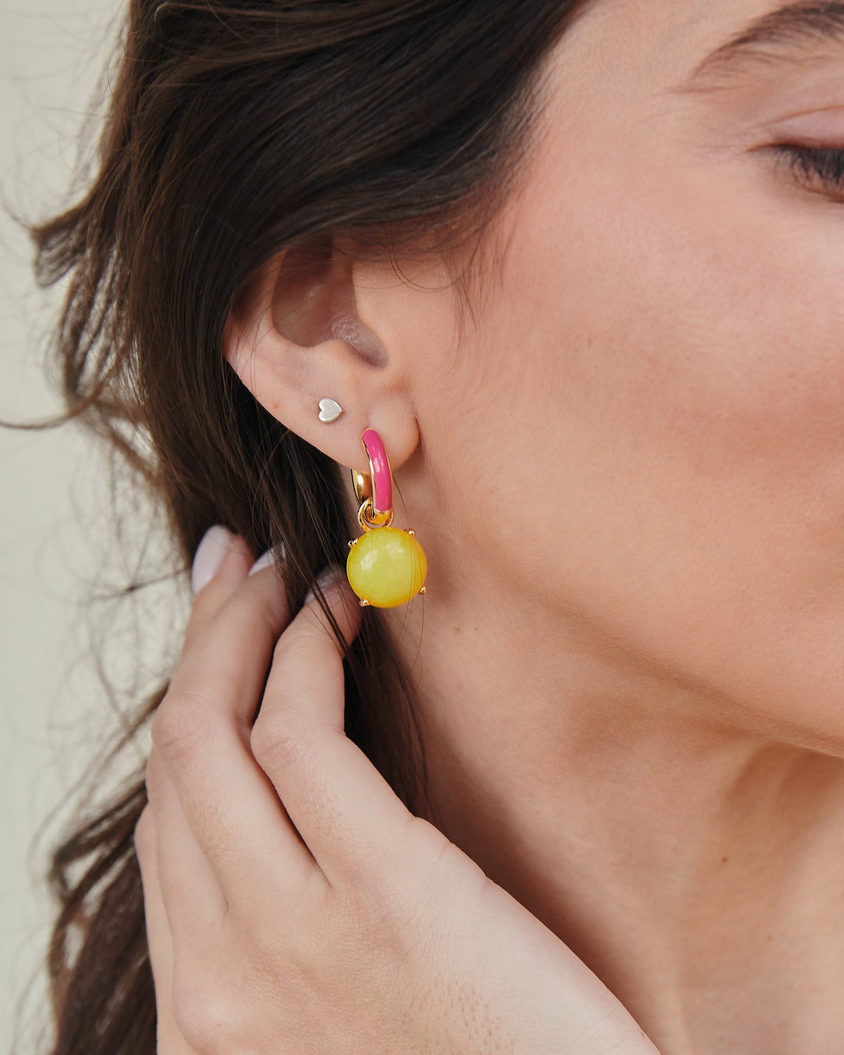 16K Plated Merced Earrings