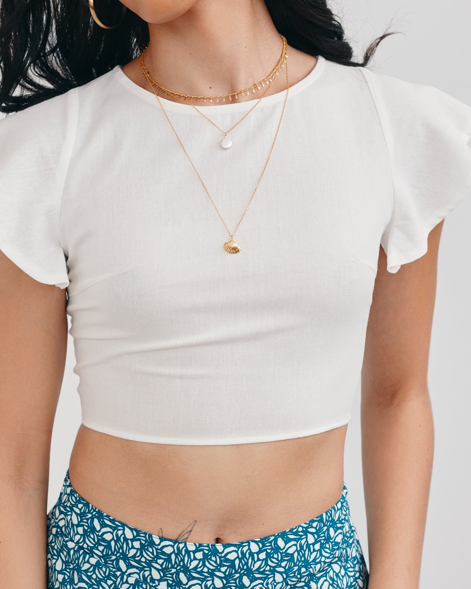 16K Plated Tanya Necklace