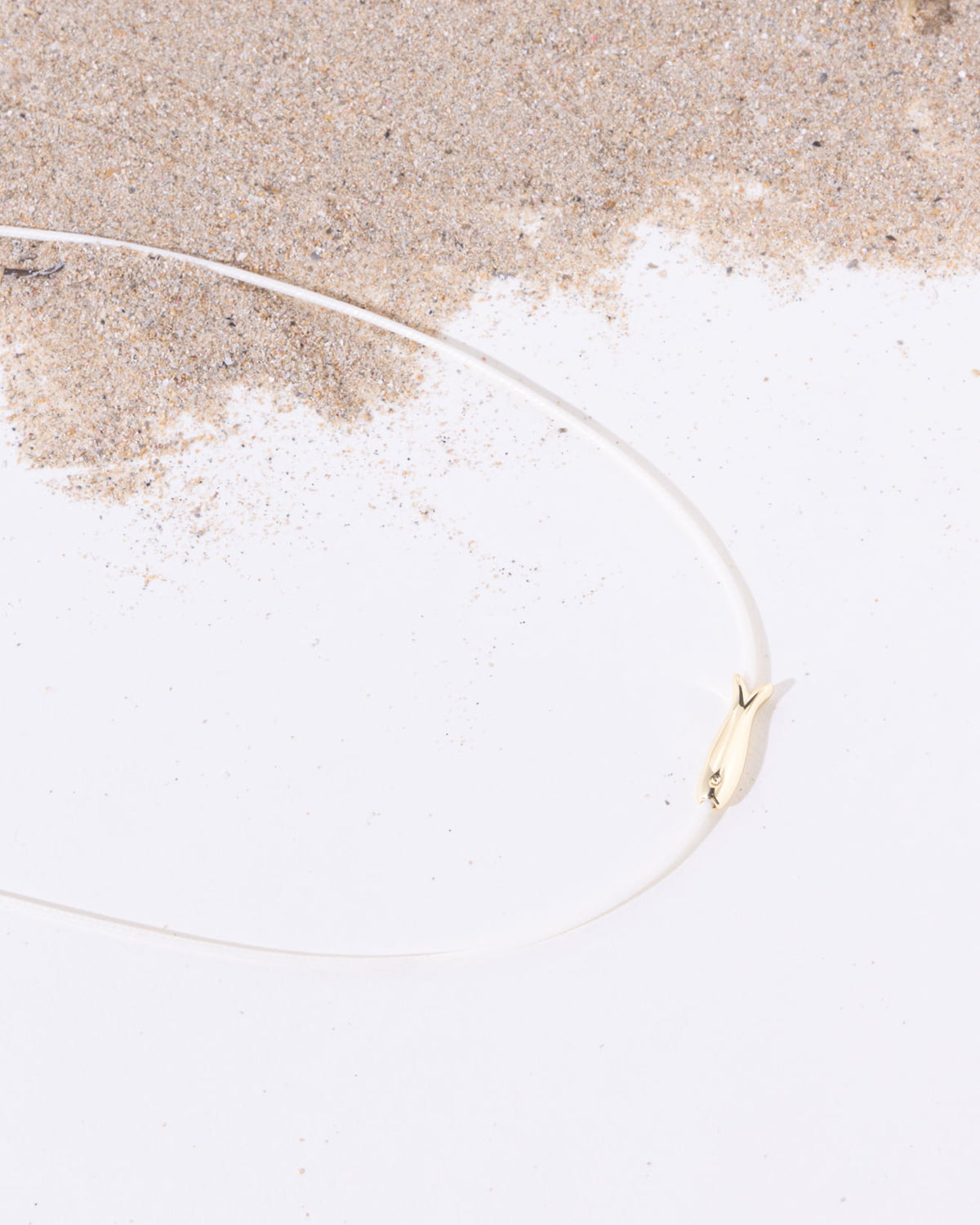 18K Plated Mini Fish Necklace