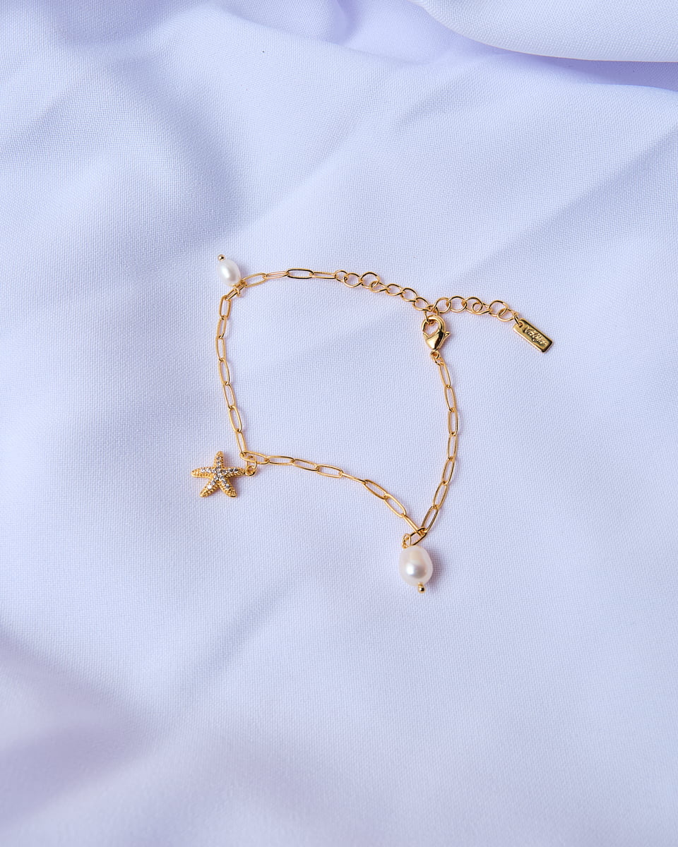 16K Plated Daryl Bracelet