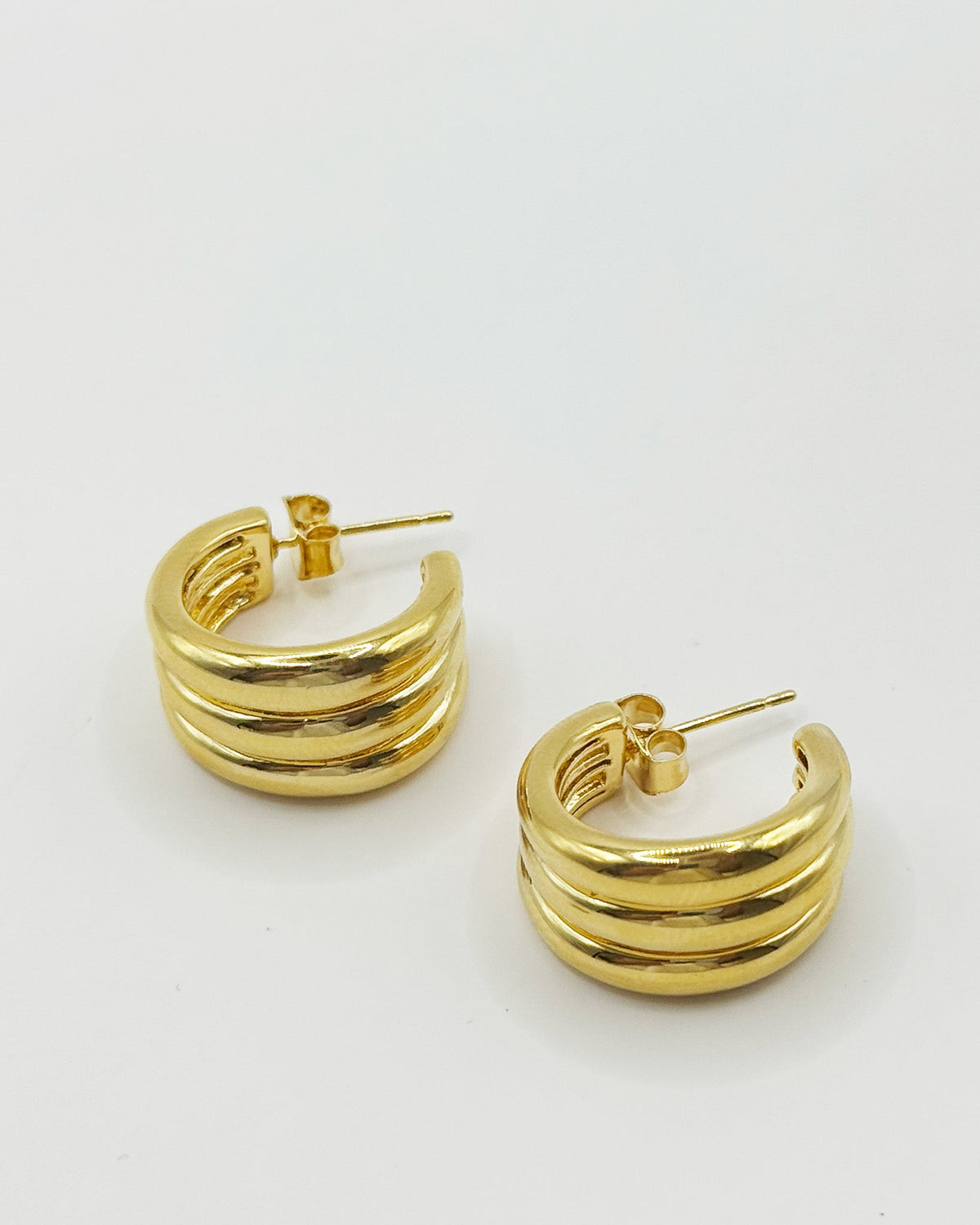 18K Plated Paulin Earrings