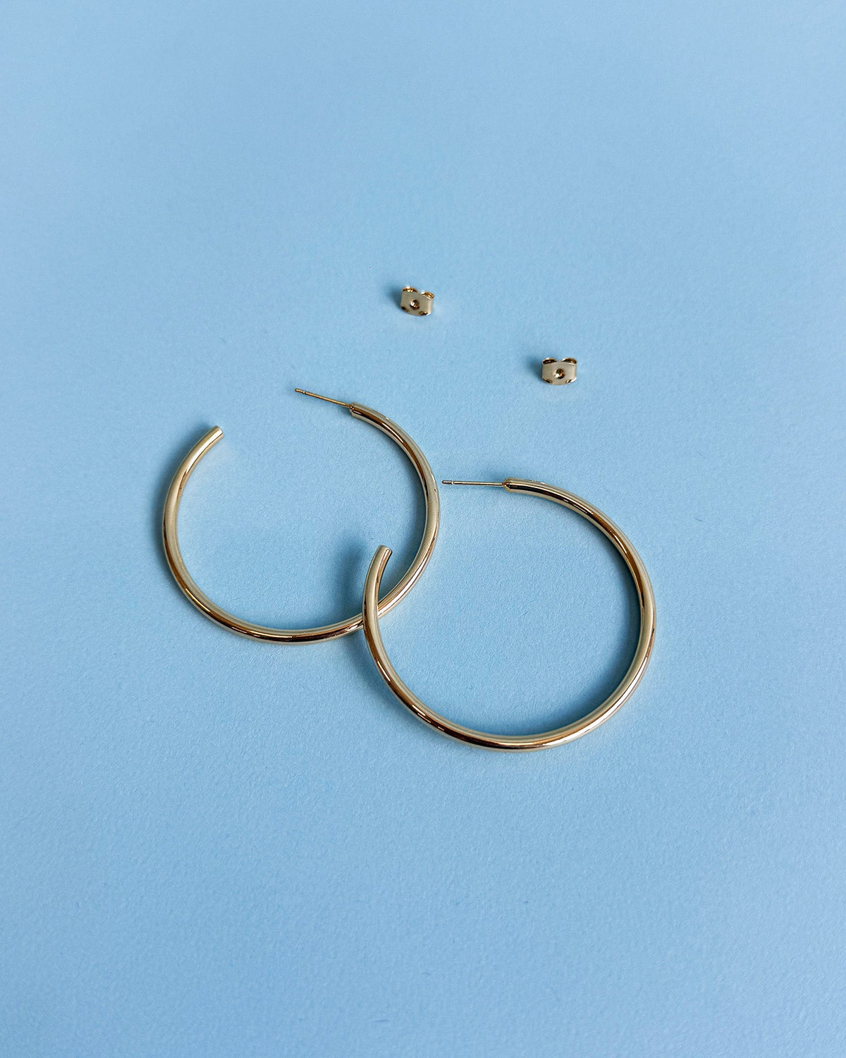 16K Plated Classic Hoop