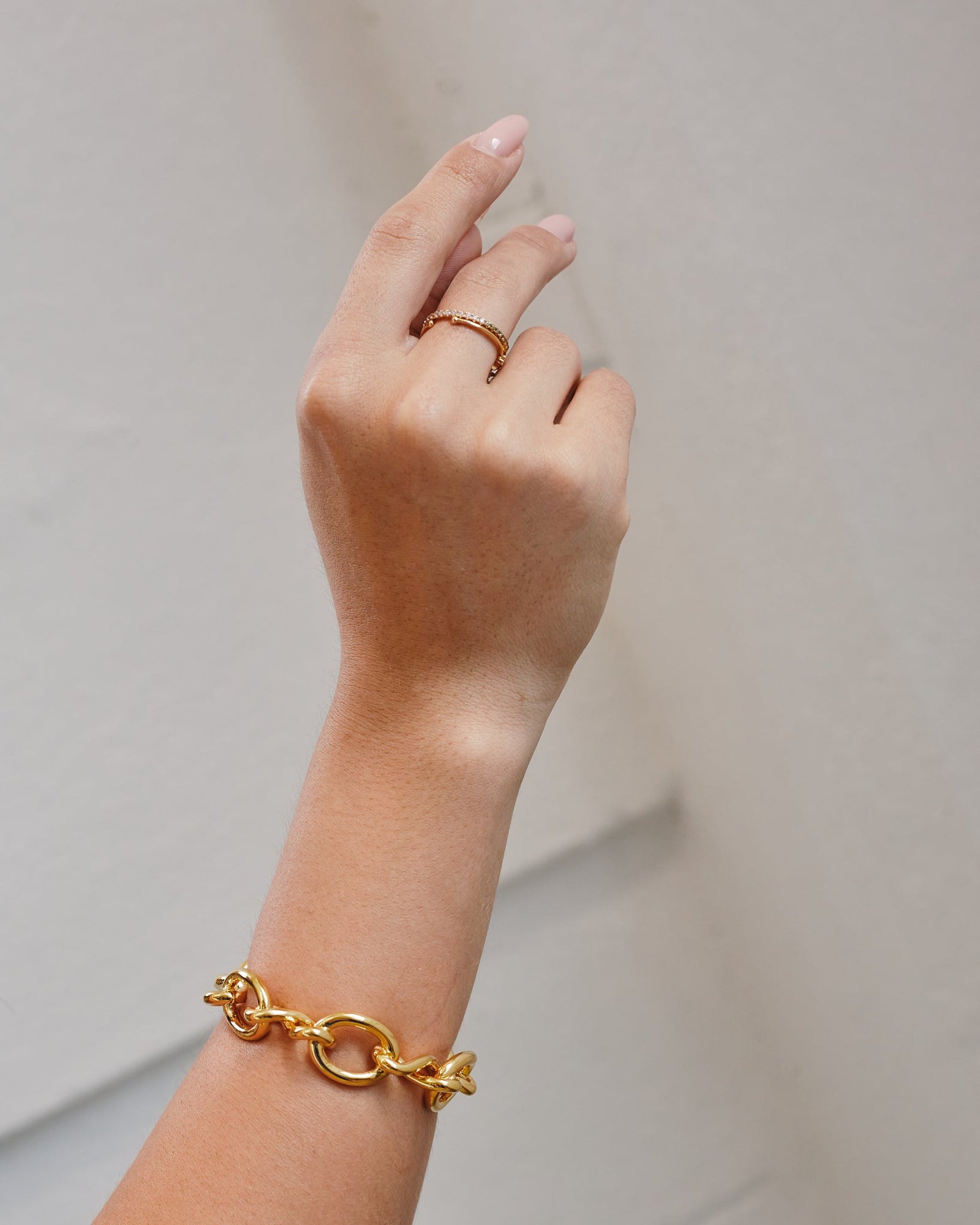 18K Plated Hoy Cobré Ring