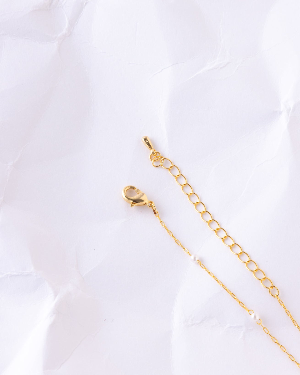 18K Plated Lazo Necklace