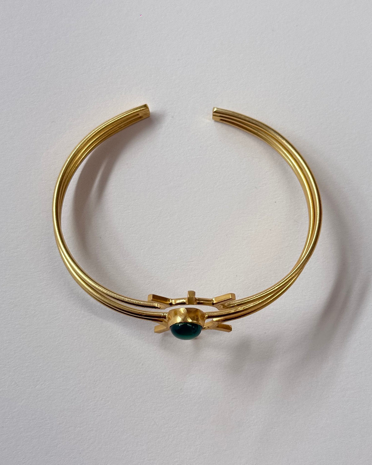 18k Plated Sun Cuff Bracelet