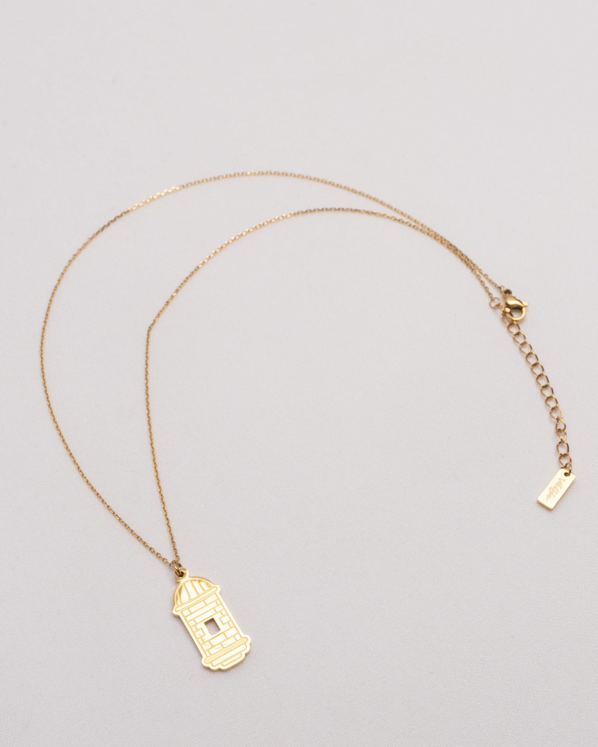 18K Plated Garita Necklace
