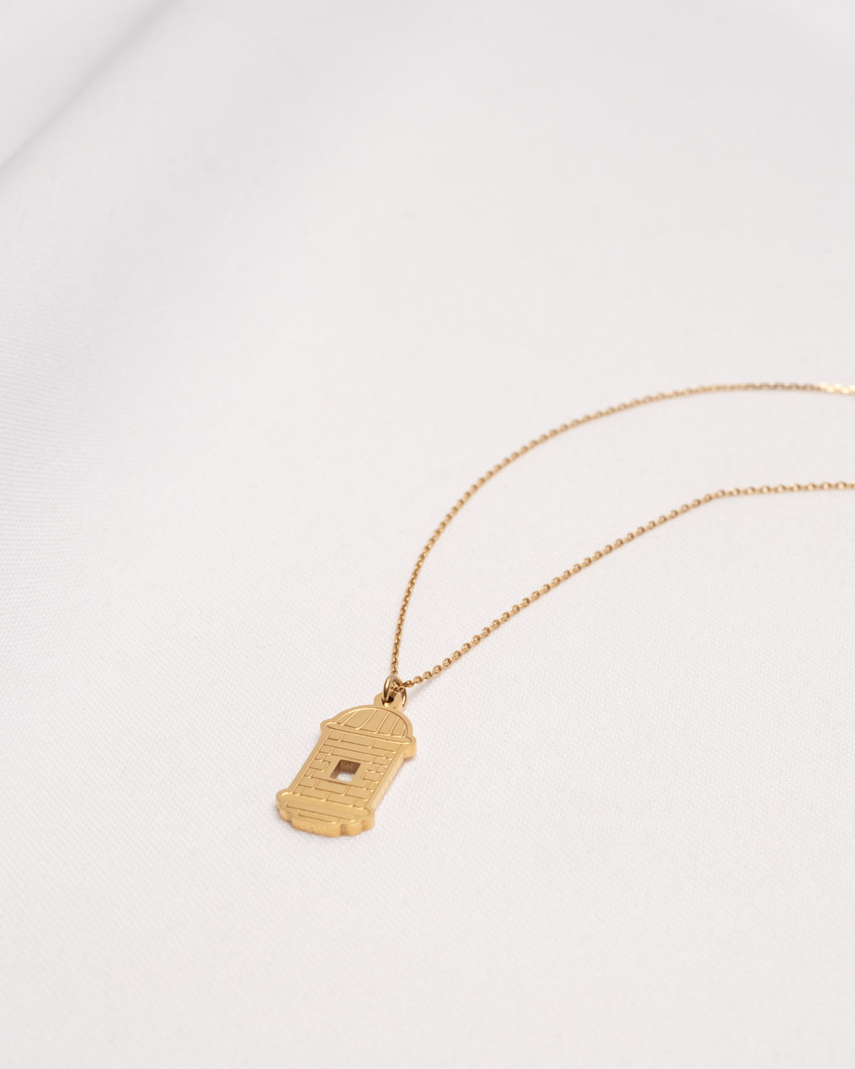 18K Plated Garita Necklace