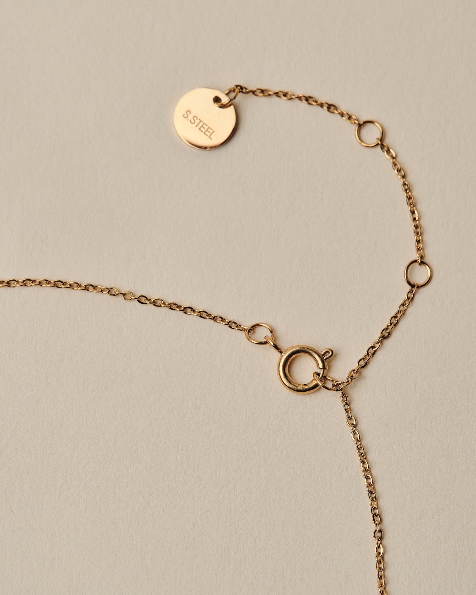 18K Plated Cuatro Brillitos Necklace