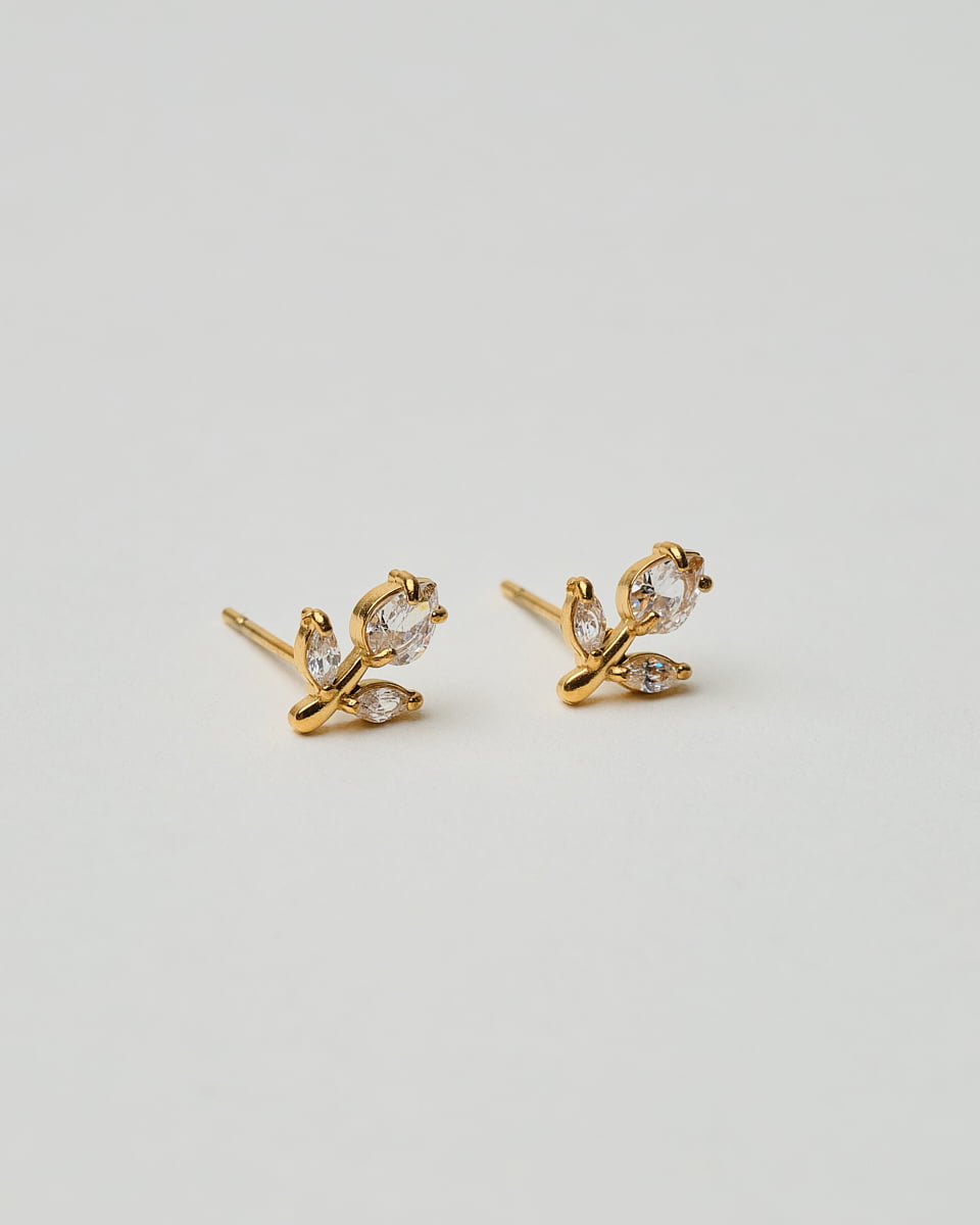 18K Plated Madhe Earrings