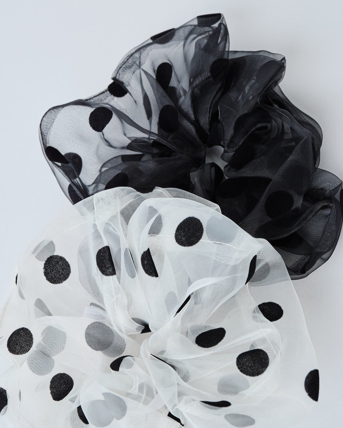 Polka Dot Scrunchie