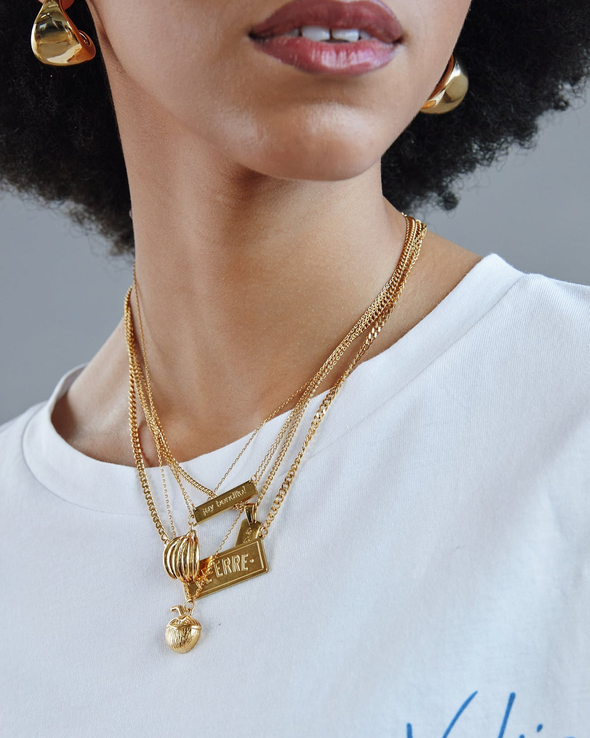 18K Plated Coco Necklace