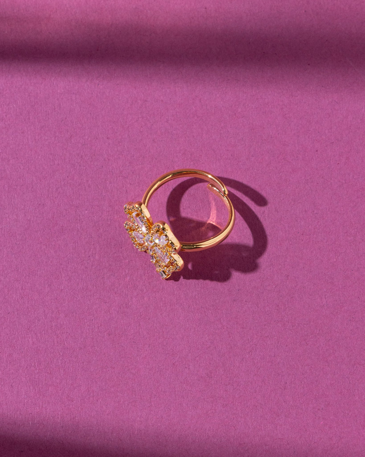 18K Plated Lucky Ring