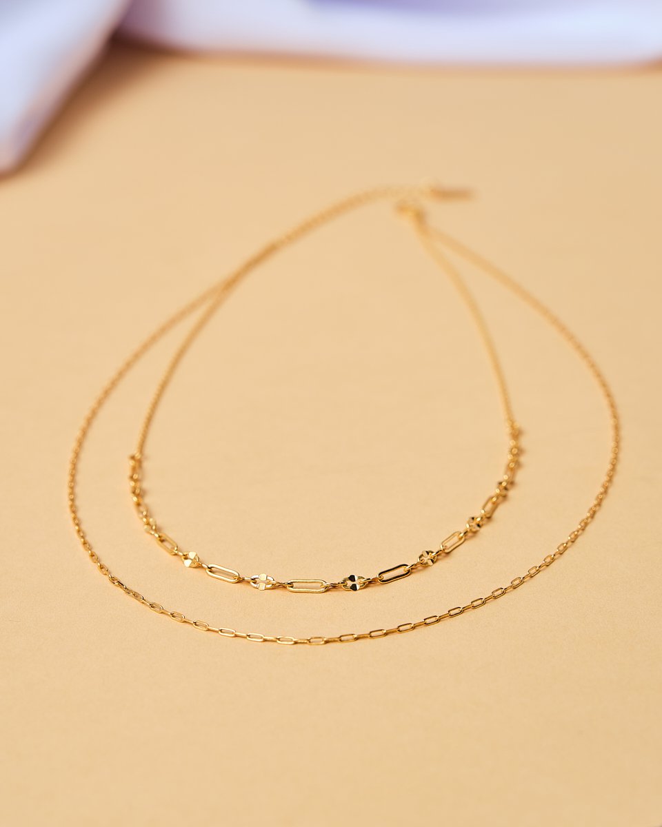 16K Plated Chloe Necklace
