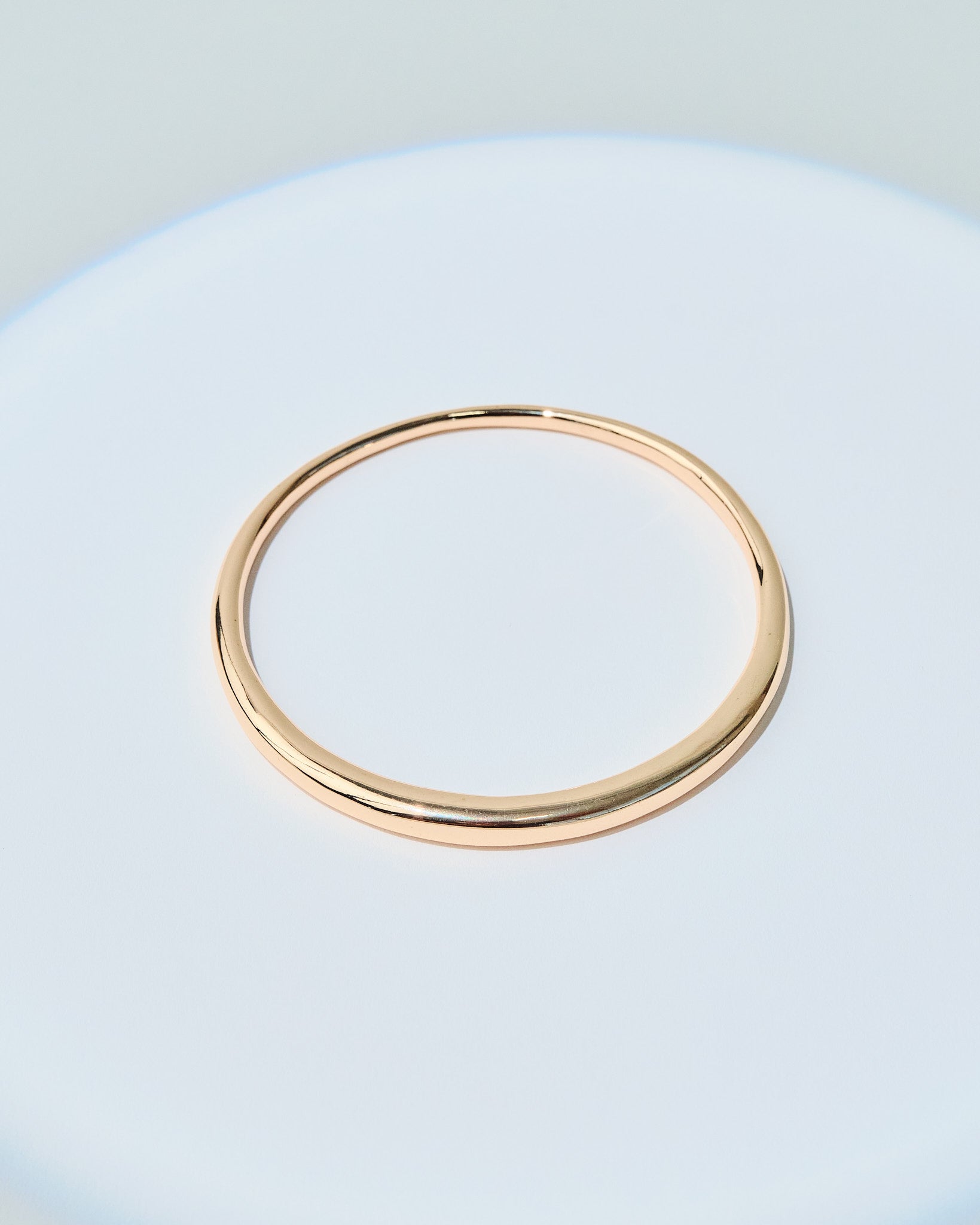 16K Plated Larry Bangle